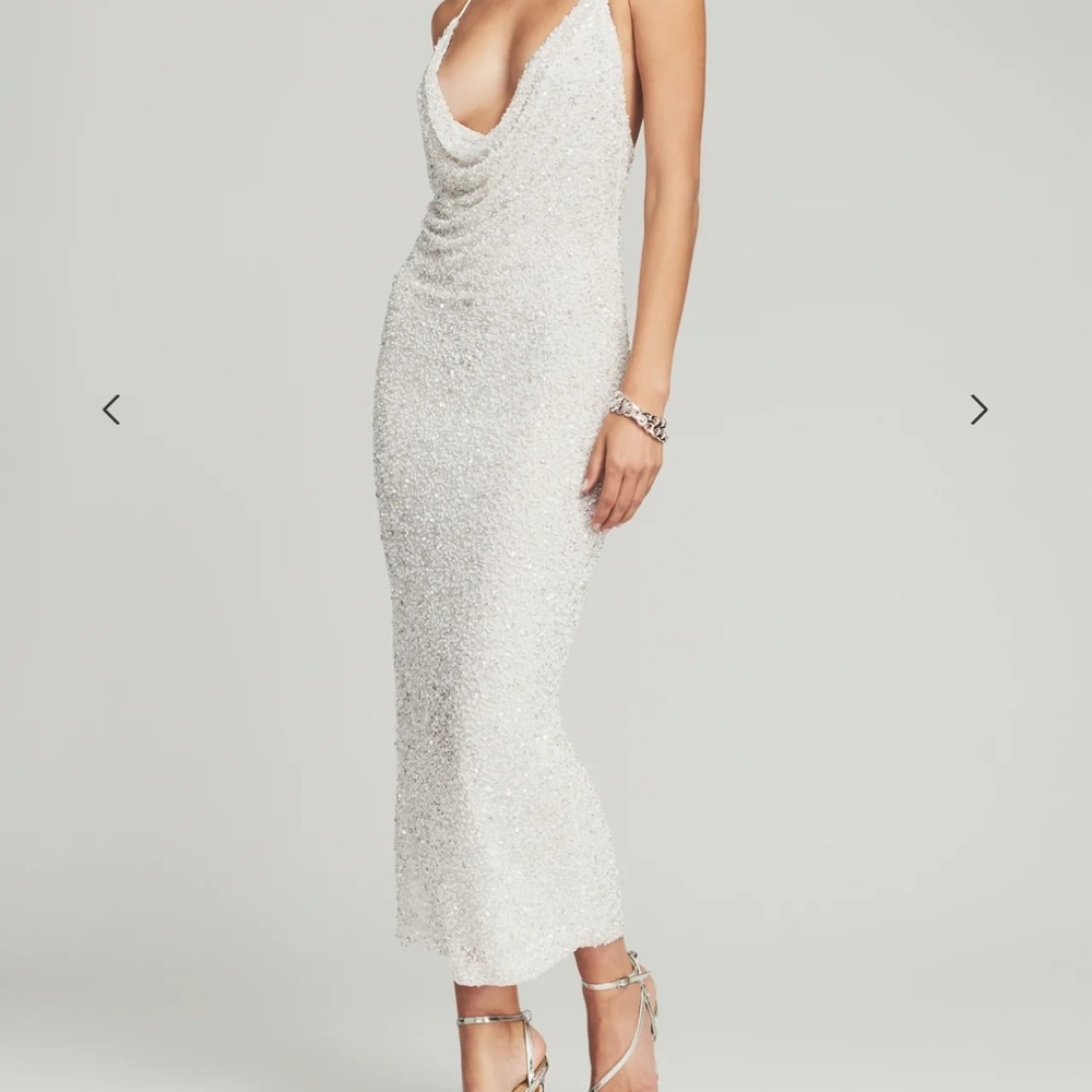 Retrofete White Dress